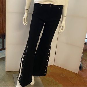 MISA Wide Legged Trousers (with slit)